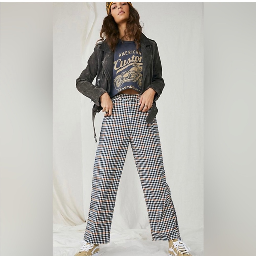 Thurston Pants by Brixton Gingham Plaid